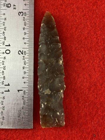 Eden made of Knife River Flint       Indian Artifact Arrowhead (1 of 3)
