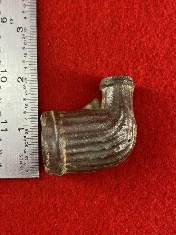 Trade Pipe Indian Artifact Arrowhead: Please see picture for measurment. This artifact is from a Northern Illinois Collection. KEY WORDS: NATIVE AMERICAN INDIAN ARTIFACT ARTIFACTS ARROWHEAD ARROWHEADS MISSISSIPPIAN QUAPAW CADDO POTTERY CO