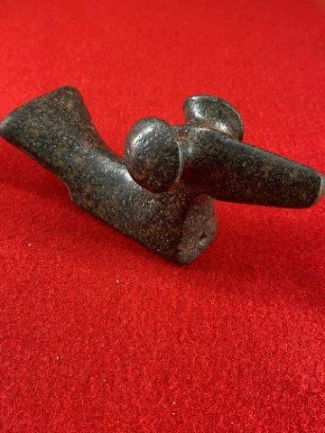 Birdstone Indian Artifact Arrowhead: Please see picture for measurment. This artifact is from a Northern Illinois Collection. KEY WORDS: NATIVE AMERICAN INDIAN ARTIFACT ARTIFACTS ARROWHEAD ARROWHEADS MISSISSIPPIAN QUAPAW CADDO POTTERY CO