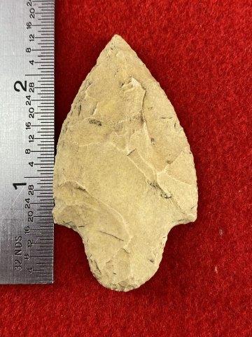 Gary Point       Indian Artifact Arrowhead (1 of 3)
