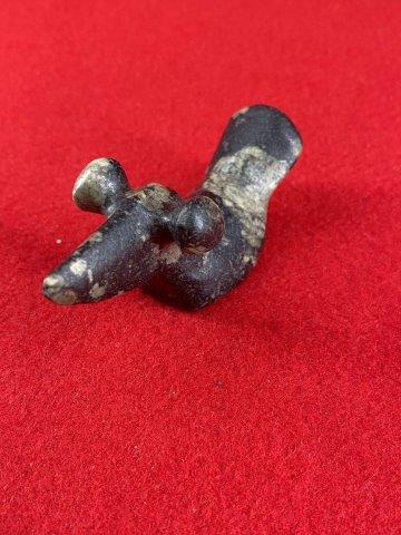 Popeyed Birdstone Indian Artifact Arrowhead: Please see picture for measurment. This artifact is from a Northern Illinois Collection. KEY WORDS: NATIVE AMERICAN INDIAN ARTIFACT ARTIFACTS ARROWHEAD ARROWHEADS MISSISSIPPIAN QUAPAW CADDO POTTERY CO