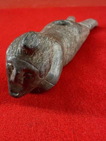 Human Effigy Stone Pipe       Indian Artifact Arrowhead (1 of 4)