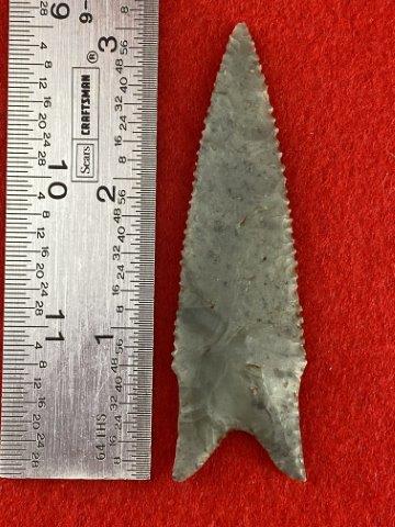 Dalton Indian Artifact Arrowhead (1 of 3)