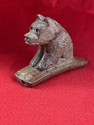 Bear Effigy Hopewell Pipe      Indian Artifact Arrowhead (1 of 8)