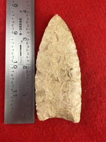 Plainview      Indian Artifact Arrowhead (1 of 3)