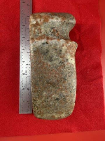 Grooved Axe Indian Artifact Arrowhead: Please see picture for measurment. These artifacts are from multiple collections from around the United States. KEY WORDS: NATIVE AMERICAN INDIAN artifacts artifactsS ARROWHEAD ARROWHEADS MISSISSIPPIA