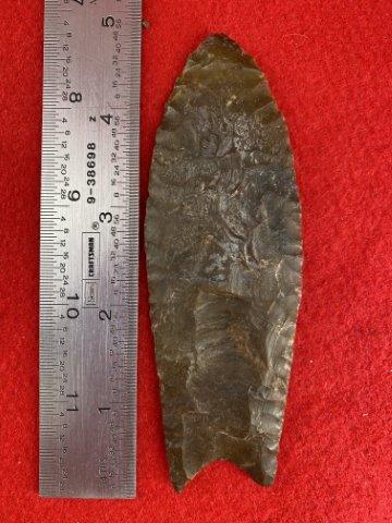 Clovis      Indian Artifact Arrowhead (1 of 4)