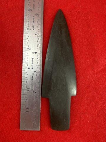 Slate Spear     Indian Artifact Arrowhead (1 of 3)