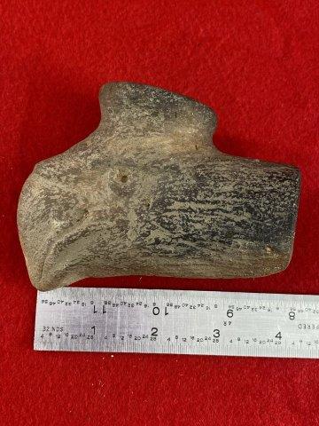 Hawk Effigy Pipe    Indian Artifact Arrowhead (1 of 6)