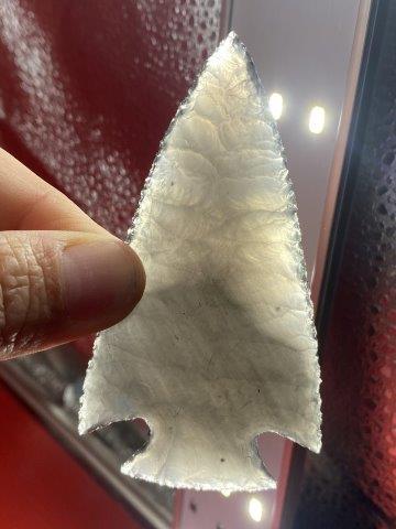 Obsidian Point    Indian Artifact Arrowhead (1 of 4)