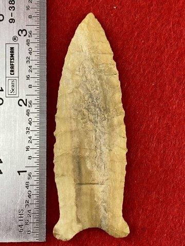 Clovis     Indian Artifact Arrowhead (1 of 3)