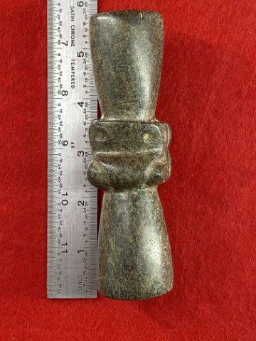 Stone Effigy Pipe     Indian Artifact Arrowhead (1 of 10)