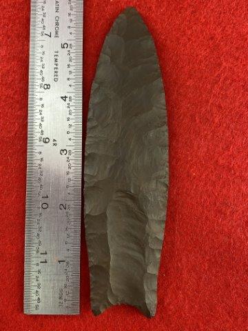 Clovis     Indian Artifact Arrowhead (1 of 3)