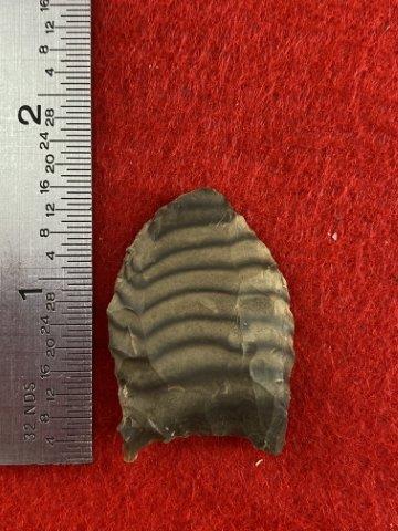 Folsom     Indian Artifact Arrowhead (1 of 3)