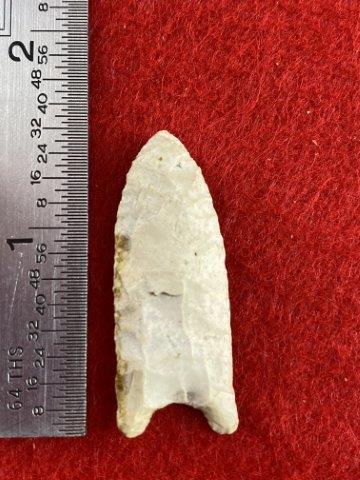 Wheeler Indian Artifact Arrowhead: Please see picture for measurment. These artifacts are from multiple collections from around the United States. KEY WORDS: NATIVE AMERICAN INDIAN ARTIFACT ARTIFACTS ARROWHEAD ARROWHEADS MISSISSIPPIAN 