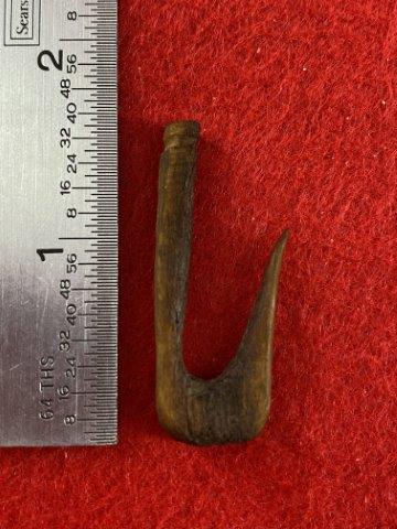 Bone Hook Indian Artifact Arrowhead: Please see picture for measurment. These artifacts are from multiple collections from around the United States. KEY WORDS: NATIVE AMERICAN INDIAN ARTIFACT ARTIFACTS ARROWHEAD ARROWHEADS MISSISSIPPIAN 