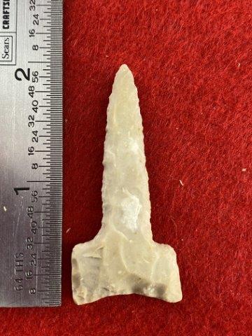 Drill Indian Artifact Arrowhead: Please see picture for measurment. These artifacts are from multiple collections from around the United States. KEY WORDS: NATIVE AMERICAN INDIAN ARTIFACT ARTIFACTS ARROWHEAD ARROWHEADS MISSISSIPPIAN 