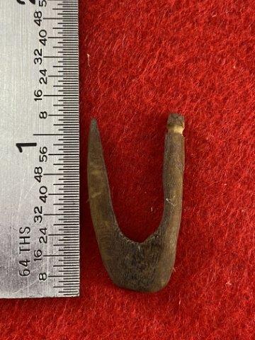 Bone Hook Indian Artifact Arrowhead: Please see picture for measurment. These artifacts are from multiple collections from around the United States. KEY WORDS: NATIVE AMERICAN INDIAN ARTIFACT ARTIFACTS ARROWHEAD ARROWHEADS MISSISSIPPIAN 