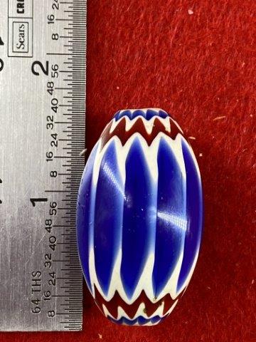 Chevron Trade Bead     Indian Artifact Arrowhead (1 of 3)
