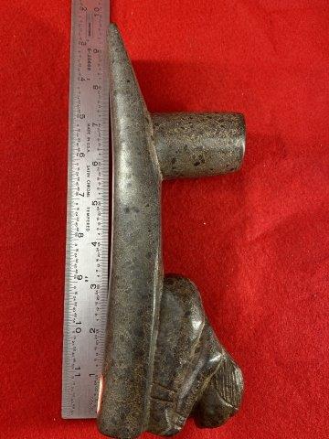 Human Effigy Pipe     Indian Artifact Arrowhead (1 of 5)