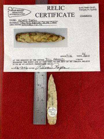 Agate Basin     with COA (1 of 5)