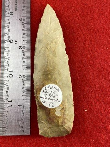 Lerma Knife     Indian Artifact Arrowhead (1 of 3)