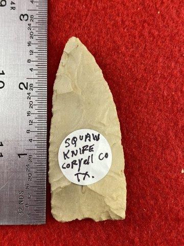 Square Knife      Indian Artifact Arrowhead (1 of 3)