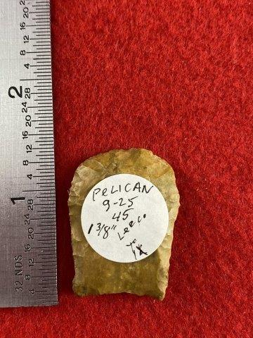 Pelican     Indian Artifact Arrowhead (1 of 3)