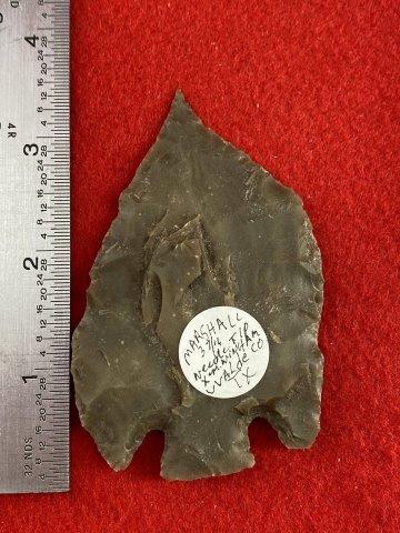 Marshall     Indian Artifact Arrowhead (1 of 4)