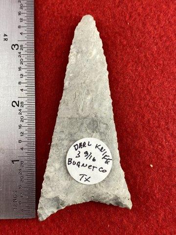 Darl Knife     Indian Artifact Arrowhead (1 of 3)