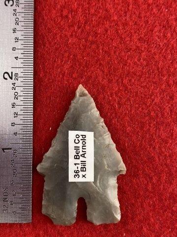 Montell     Indian Artifact Arrowhead (1 of 4)
