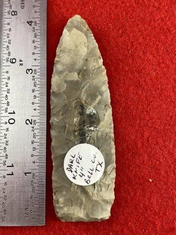 Darl Knife     Indian Artifact Arrowhead (1 of 3)