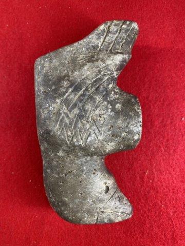 Hawk Effigy Pipe     Indian Artifact Arrowhead (1 of 7)
