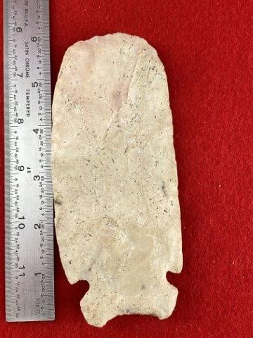 Chipped Hoe Indian Artifact Arrowhead: Please see picture for measurement. These artifacts are from multiple collections from around the United States. KEY WORDS: NATIVE AMERICAN INDIAN ARTIFACT ARTIFACTS ARROWHEAD ARROWHEADS MISSISSIPPIAN