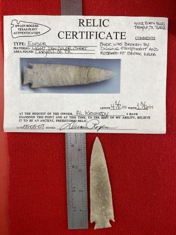 Ensor   with COA (1 of 6)