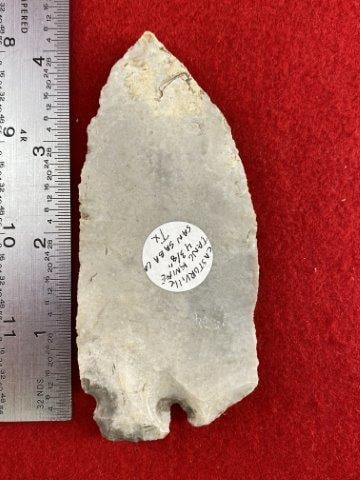Castorville Tang Knife     Indian Artifact Arrowhead (1 of 3)