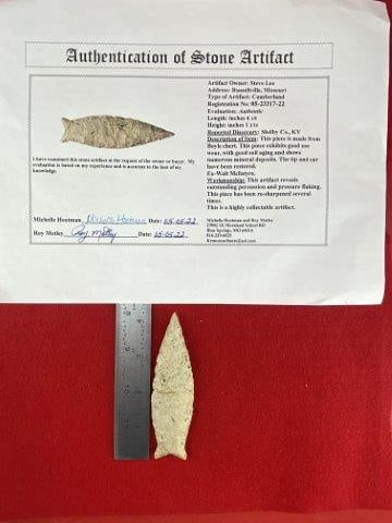 Cumberland     with COA (1 of 5)