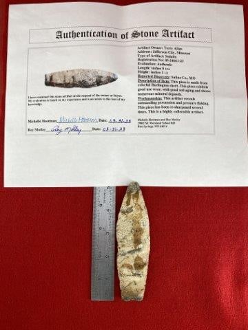 Sedalia    with COA (1 of 5)