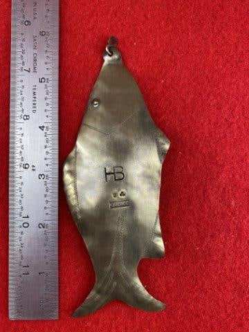 Hudson Bay Fish Effigy Pendant     Indian Artifact Arrowhead (1 of 4)