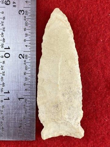 Corner Notch     Indian Artifact Arrowhead (1 of 3)