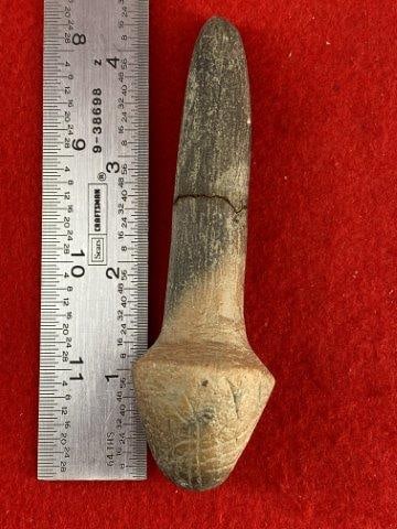 Engraved Pottery Broken & Glued     Indian Artifact Arrowhead (1 of 3)