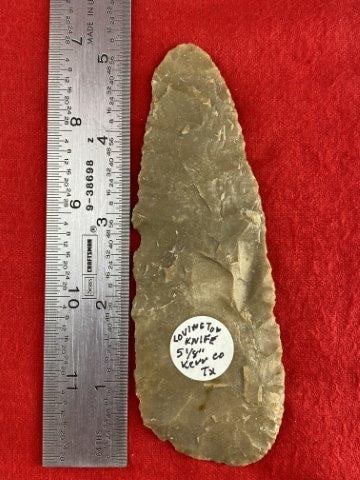 Covington Knife     Indian Artifact Arrowhead (1 of 3)