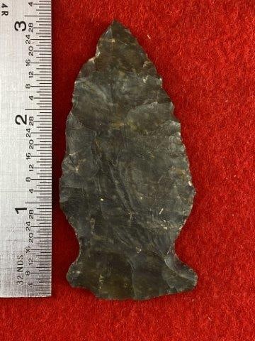 Very Nice Arrow Point Indian Artifact Arrowhead: Please see picture for measurement. These artifacts are from multiple collections from around the United States. KEY WORDS: NATIVE AMERICAN INDIAN ARTIFACT ARTIFACTS ARROWHEAD ARROWHEADS MISSISSIPPIAN