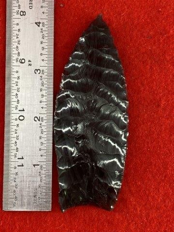 Very Nice Obsidian Point      Indian Artifact Arrowhead (1 of 4)