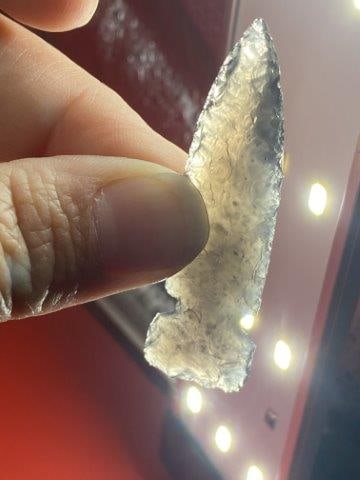 Very Nice Obsidian Point      Indian Artifact Arrowhead (1 of 4)