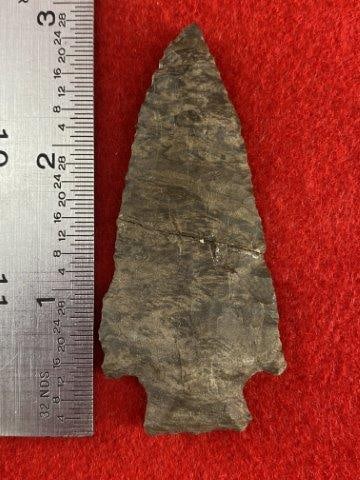 Benton      broken & glued     Indian Artifact Arrowhead (1 of 3)