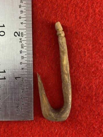 Bone Hook Indian Artifact Arrowhead: Please see picture for measurement. These artifacts are from multiple collections from around the United States. KEY WORDS: NATIVE AMERICAN INDIAN ARTIFACT ARTIFACTS ARROWHEAD ARROWHEADS MISSISSIPPIAN