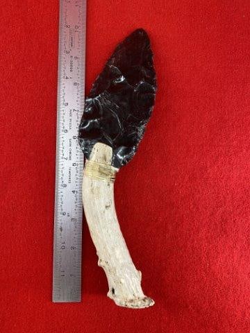 Hafted Obsidian Blade               Indian Artifact Arrowhead (1 of 3)