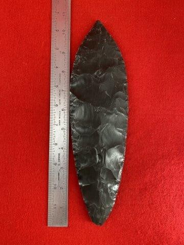 Large Obsidian Blade               Indian Artifact Arrowhead (1 of 3)