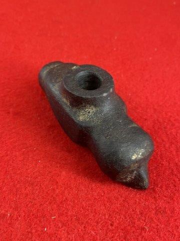 Owl Effigy Stone Pipe               Indian Artifact Arrowhead (1 of 7)